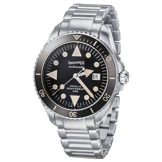 Pánské hodinky Eberhard Scafograf 300 MCMLIX 41034.07/VS CA2C, Verze: stříbrná3 