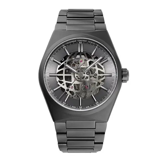 Pánské hodinky Frederique Constant FC-310DGSKT4TNH6B Highlife Automatic Skeleton Limited Edition, Verze: šedá 