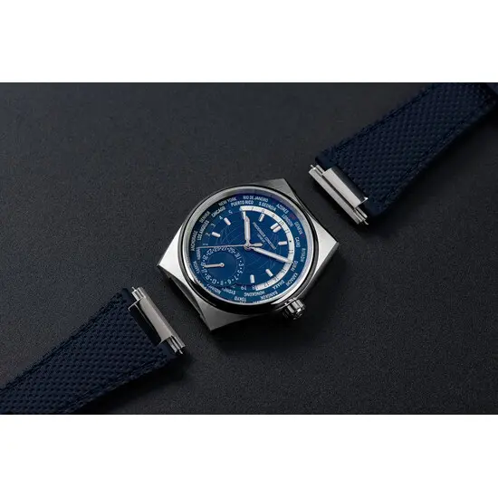 Pánské hodinky Frederique Constant Highlife Worldtimer FC-718N4NH6B, Verze: modrá , 9 image