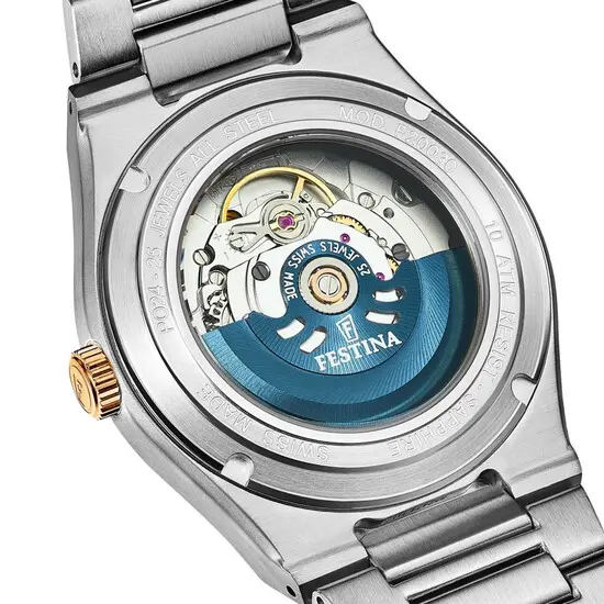 Pánské hodinky Festina Swiss Made F20030/3, Verze: stříbrná , 2 image