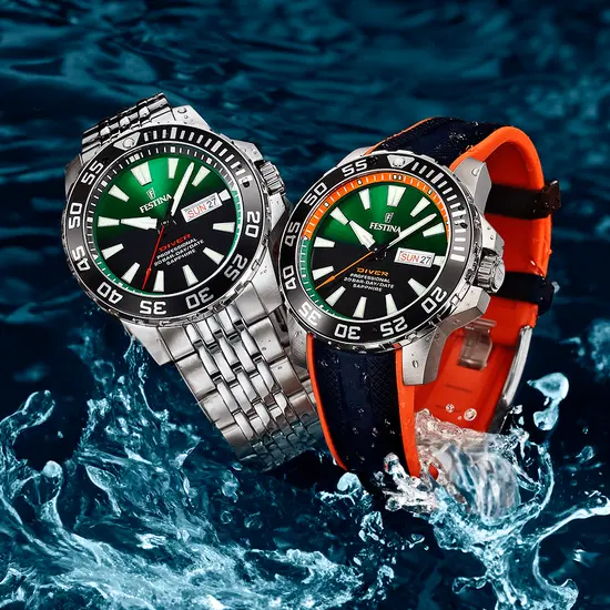 Pánské hodinky Festina Professional Diver F20661/2, Verze: zelená , 2 image