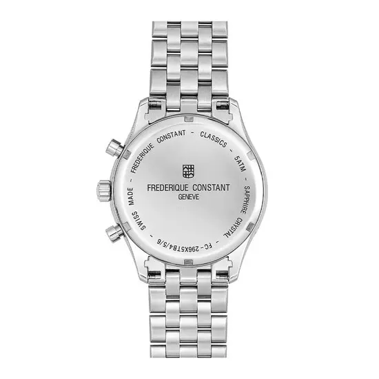 Pánské hodinky Frederique Constant Chronograph Triple Calendar FC-296SW5B6B, Verze: stříbrná , 2 image