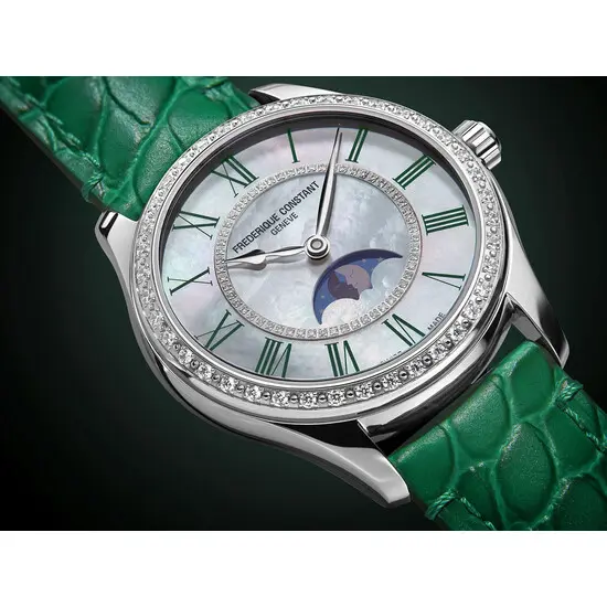 Dámské hodinky Frederique Constant Classics Elegance Luna FC-331MPWGRD3BD6, Verze: zelená2 , 4 image