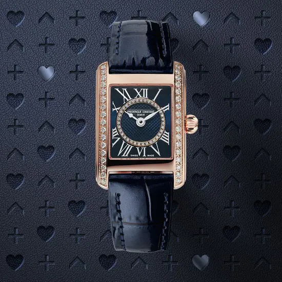 Dámské hodinky Frederique Constant Carree Ladies FC-200NMCDCD14, Verze: růžové zlato , 9 image