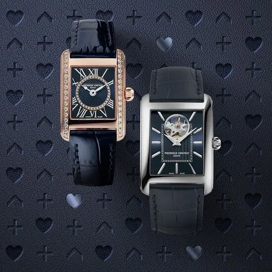 Dámské hodinky Frederique Constant Carree Ladies FC-200NMCDCD14, Verze: růžové zlato , 11 image