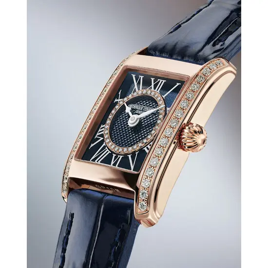 Dámské hodinky Frederique Constant Carree Ladies FC-200NMCDCD14, Verze: růžové zlato , 4 image