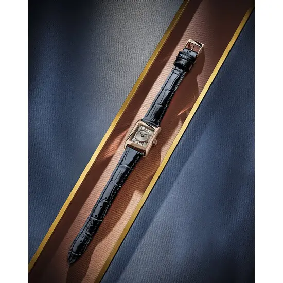 Dámské hodinky Frederique Constant Carree Ladies FC-200NMCDCD14, Verze: růžové zlato , 8 image