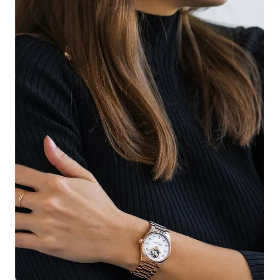 Dámské hodinky Frederique Constant Highlife Ladies Automatic Heart Beat FC-310MPWD2NH4B, Verze: růžové zlato3 , 4 image