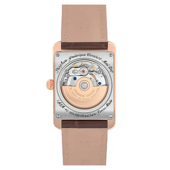 Pánské hodinky Frederique Constant Carree Heart Beat Automatic FC-311S4C4, Verze: růžové zlato , 3 image