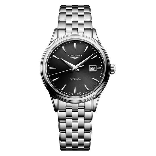 Dámské hodinky Longines Flagship L4.374.4.59.6, Verze: černá 