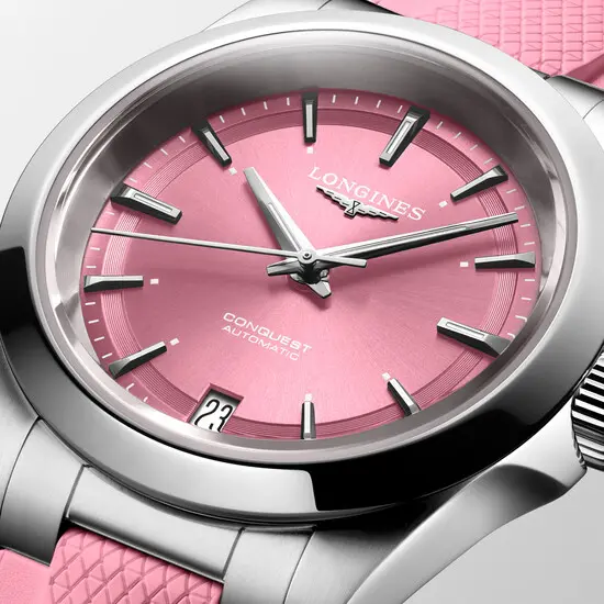 Dámské hodinky Longines Conquest L3.430.4.99.9, Verze: růžová2 , 5 image