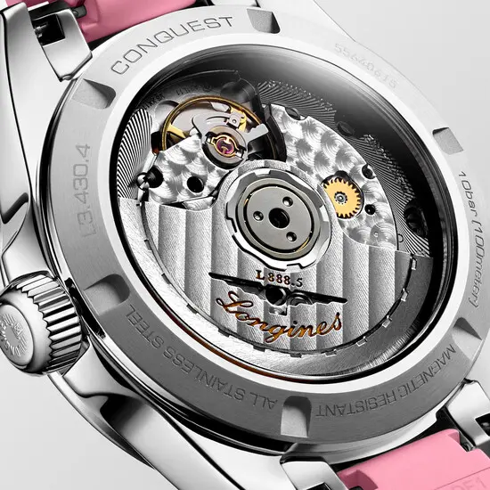Dámské hodinky Longines Conquest L3.430.4.99.9, Verze: růžová2 , 6 image