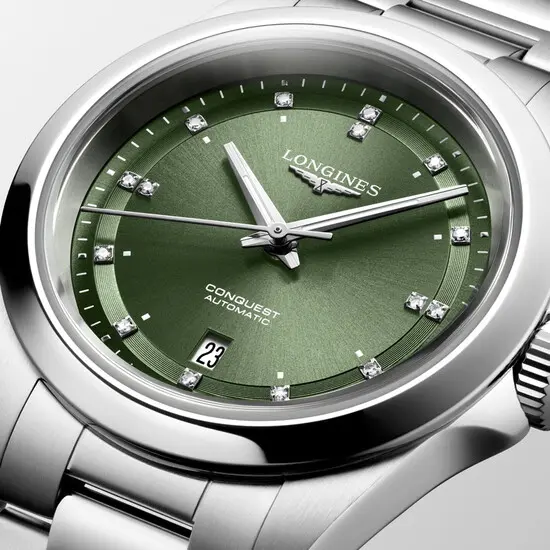 Dámské hodinky Longines Conquest Lady L3.320.4.07.6, Verze: zelená , 5 image