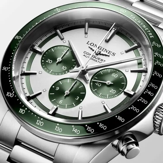 Pánské hodinky Longines Conquest L3.835.4.02.6, Verze: zelená2 , 6 image