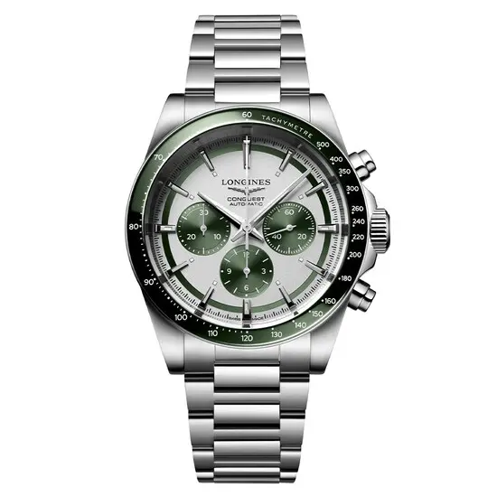 Pánské hodinky Longines Conquest L3.835.4.02.6, Verze: zelená2 