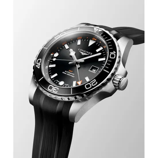 Pánské hodinky Longines HydroConquest GMT L3.890.4.56.9, Verze: černá2 , 5 image