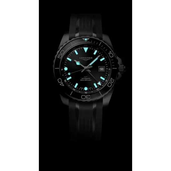 Pánské hodinky Longines HydroConquest GMT L3.890.4.56.9, Verze: černá2 , 7 image
