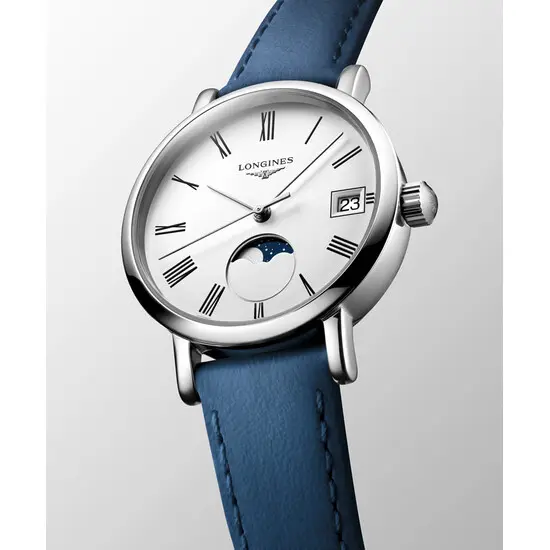 Dámské hodinky Longines Elegant Lady Moonphase L4.330.4.11.2, Verze: modrá , 2 image