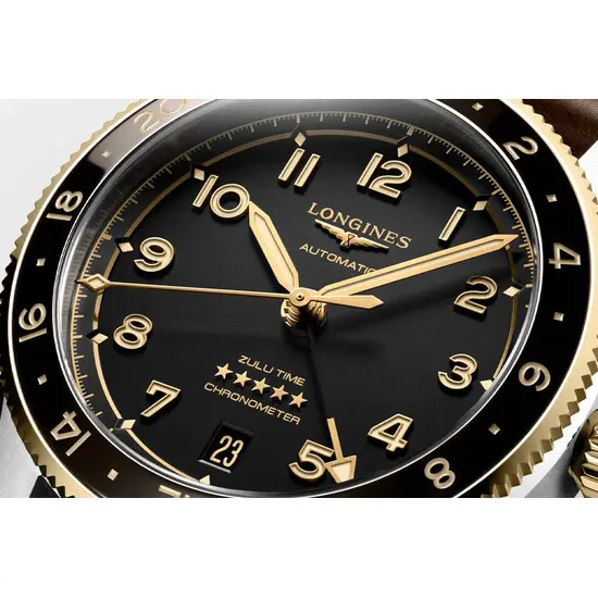 Hodinky Longines Spirit Zulu Time L3.802.5.53.2, Verze: hnědá3 , 5 image