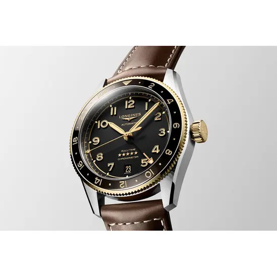 Hodinky Longines Spirit Zulu Time L3.802.5.53.2, Verze: hnědá3 , 3 image