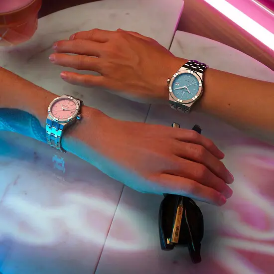 Dámské hodinky Maurice Lacroix Aikon Quartz Colours Edition AI1106-SS002-550-1, Verze: růžová , 5 image