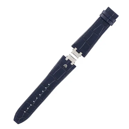 Řemínek Maurice Lacroix Aikon ML740-005052 42 mm, Verze: modrá 