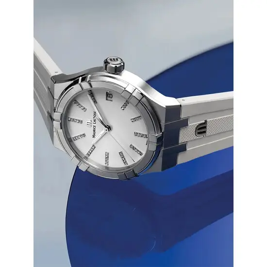 Dámské hodinky Maurice Lacroix Aikon Quartz AI1106-SS000-150-7, Verze: bílá , 2 image