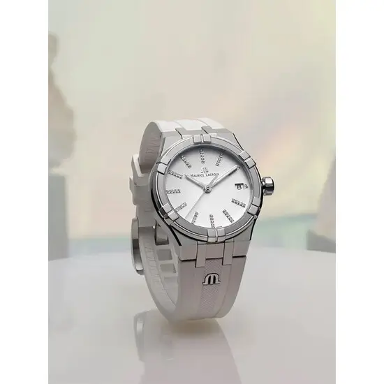 Dámské hodinky Maurice Lacroix Aikon Quartz AI1106-SS000-150-7, Verze: bílá , 4 image