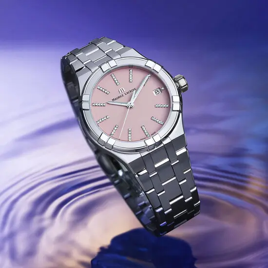 Dámské hodinky Maurice Lacroix Aikon Quartz Colours Edition AI1106-SS002-550-1, Verze: růžová , 2 image