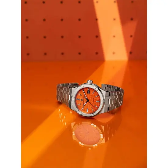 Pánské hodinky Maurice Lacroix Aikon Limited Summer Edition 42 mm AI6008-SS00F-530-E, Verze: oranžová , 3 image