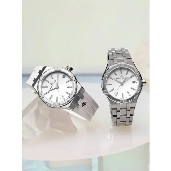 Dámské hodinky Maurice Lacroix Aikon Quartz AI1106-SS002-150-1, Verze: bílá , 2 image