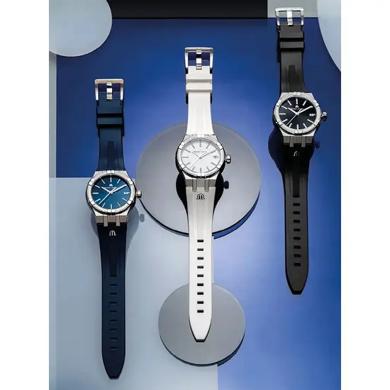 Dámské hodinky Maurice Lacroix Aikon Quartz AI1106-SS000-150-7, Verze: bílá , 6 image