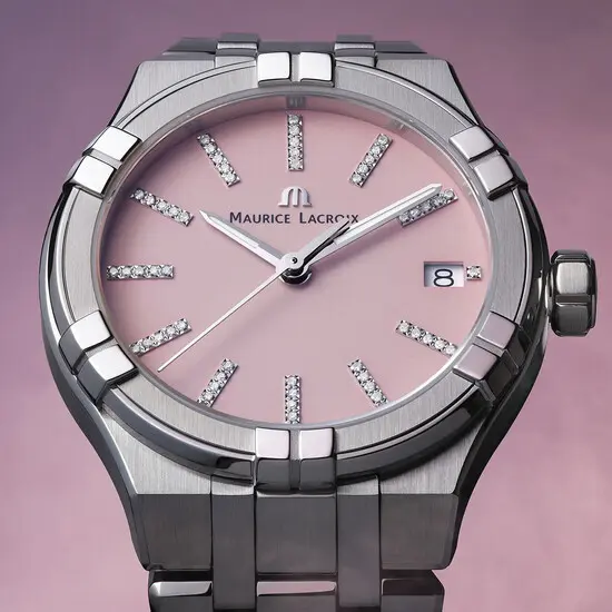 Dámské hodinky Maurice Lacroix Aikon Quartz Colours Edition AI1106-SS002-550-1, Verze: růžová , 3 image