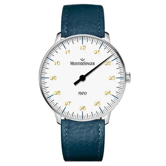 Dámské hodinky MeisterSinger Neo NES901G, Verze: modrá3 