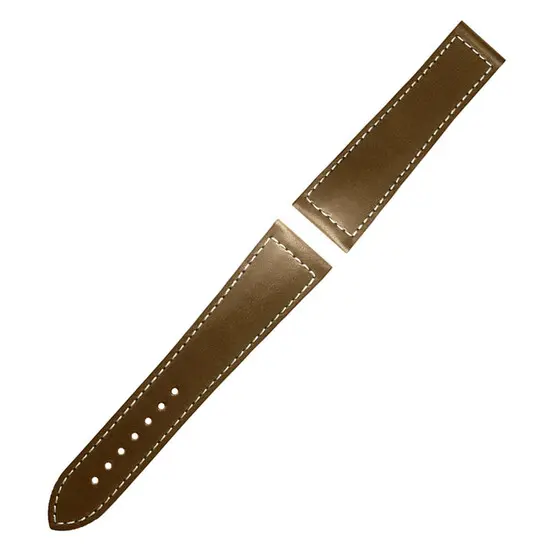 Řemínek Longines Spirit L682165904 krémový, kost sloní, béžový 22 