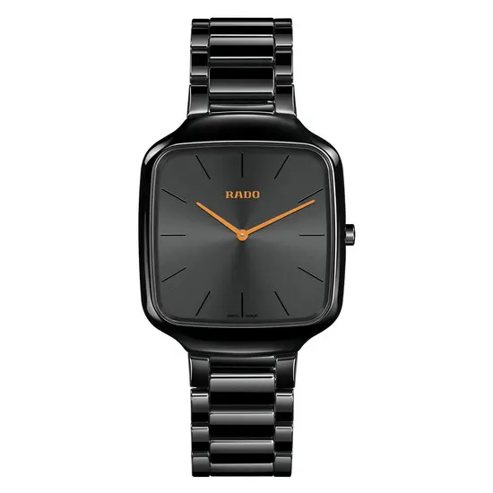 Hodinky Rado True Square Thinline R27054162, Verze: černá 