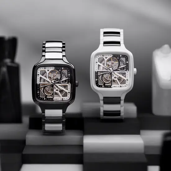 Hodinky Rado True Square Automatic Open Heart Diamonds Limited Edition R27073752, Verze: bílá , 9 image