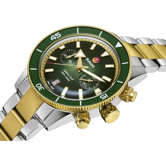 Pánské hodinky Rado Captain Cook Chronograph Set R32151318, Verze: žluté zlato , 3 image