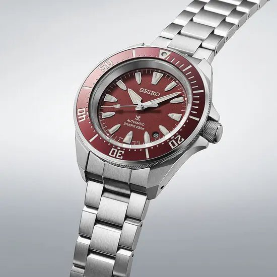 Pánské hodinky Seiko Prospex Sea Automatic SRPL11K1, Verze: červená , 4 image