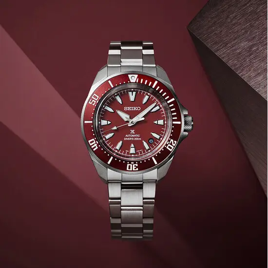 Pánské hodinky Seiko Prospex Sea Automatic SRPL11K1, Verze: červená , 2 image