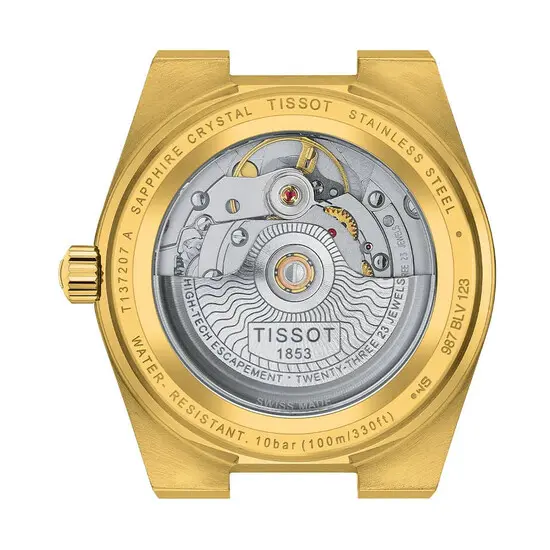 Hodinky Tissot PRX Powermatic 80 35mm T137.207.33.021.00, Verze: žluté zlato , 2 image