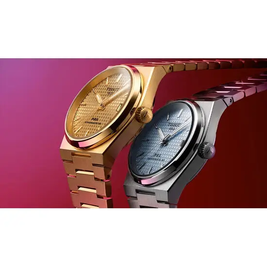 Hodinky Tissot PRX Powermatic 80 35mm T137.207.33.021.00, Verze: žluté zlato , 6 image