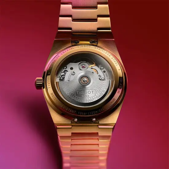 Hodinky Tissot PRX Powermatic 80 35mm T137.207.33.021.00, Verze: žluté zlato , 5 image