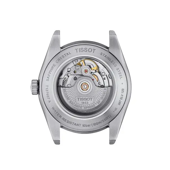 Pánské hodinky Tissot Gentleman Powermatic 80 Silicium T127.407.11.041.00, Verze: modrá , 2 image