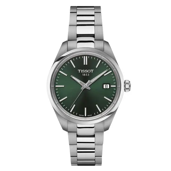 Dámské hodinky Tissot PR 100 Lady T150.210.11.091.00, Verze: zelená 