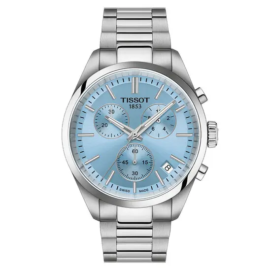 Pánské hodinky Tissot PR 100 Chronograph T150.417.11.351.00, Verze: modrá2 