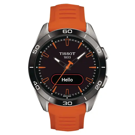 Pánské hodinky Tissot T-Touch Connect Sport T153.420.47.051.02, Verze: oranžová 