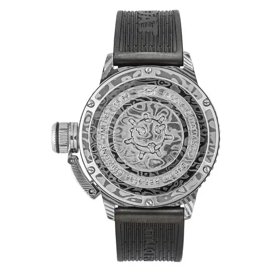 Pánské hodinky U-BOAT Sommerso Damascus Right Limited Edition 9988, Verze: černá2 , 2 image