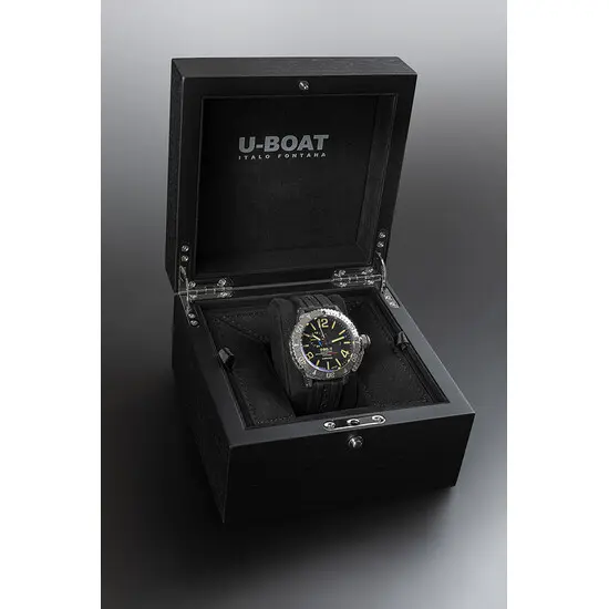 Pánské hodinky U-BOAT Sommerso Damascus Right Limited Edition 9988, Verze: černá2 , 7 image