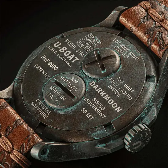 Pánské hodinky U-BOAT Darkmoon UNICO 9600 , 4 image